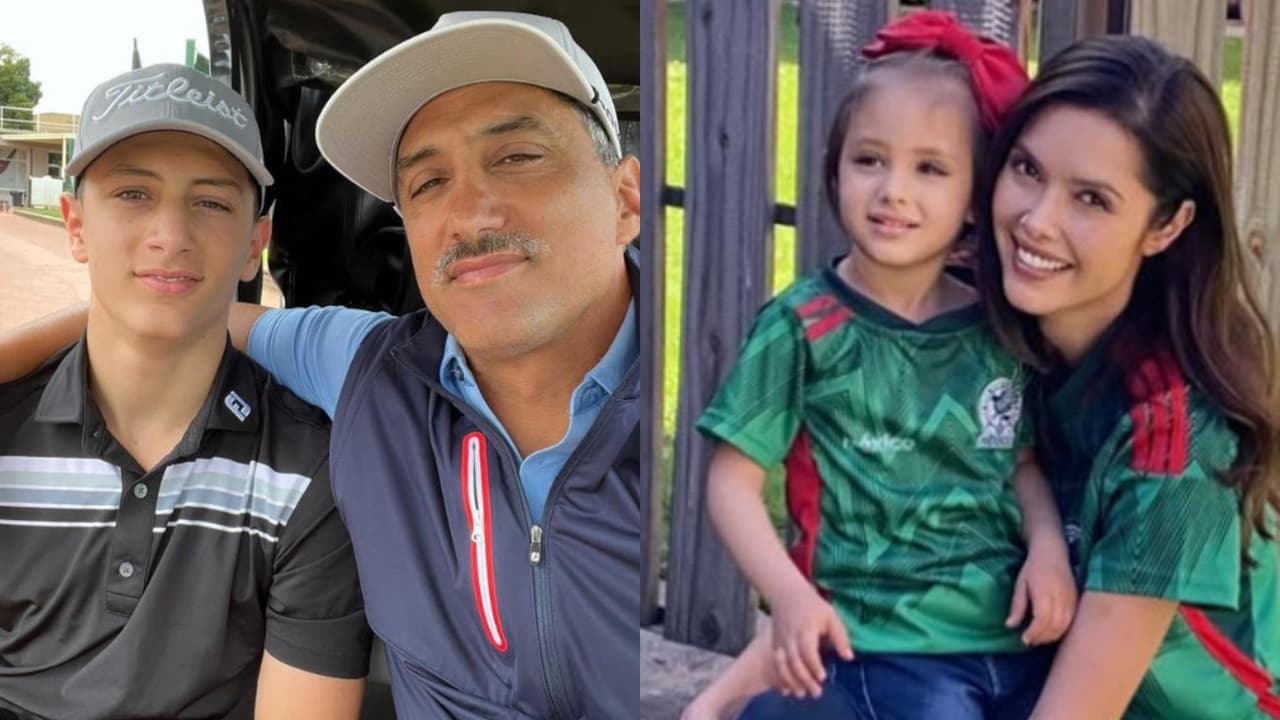 Esta es la foto más actual de George Seely, exesposo de Marlene Favela, con su hijo mayor Gabriel.