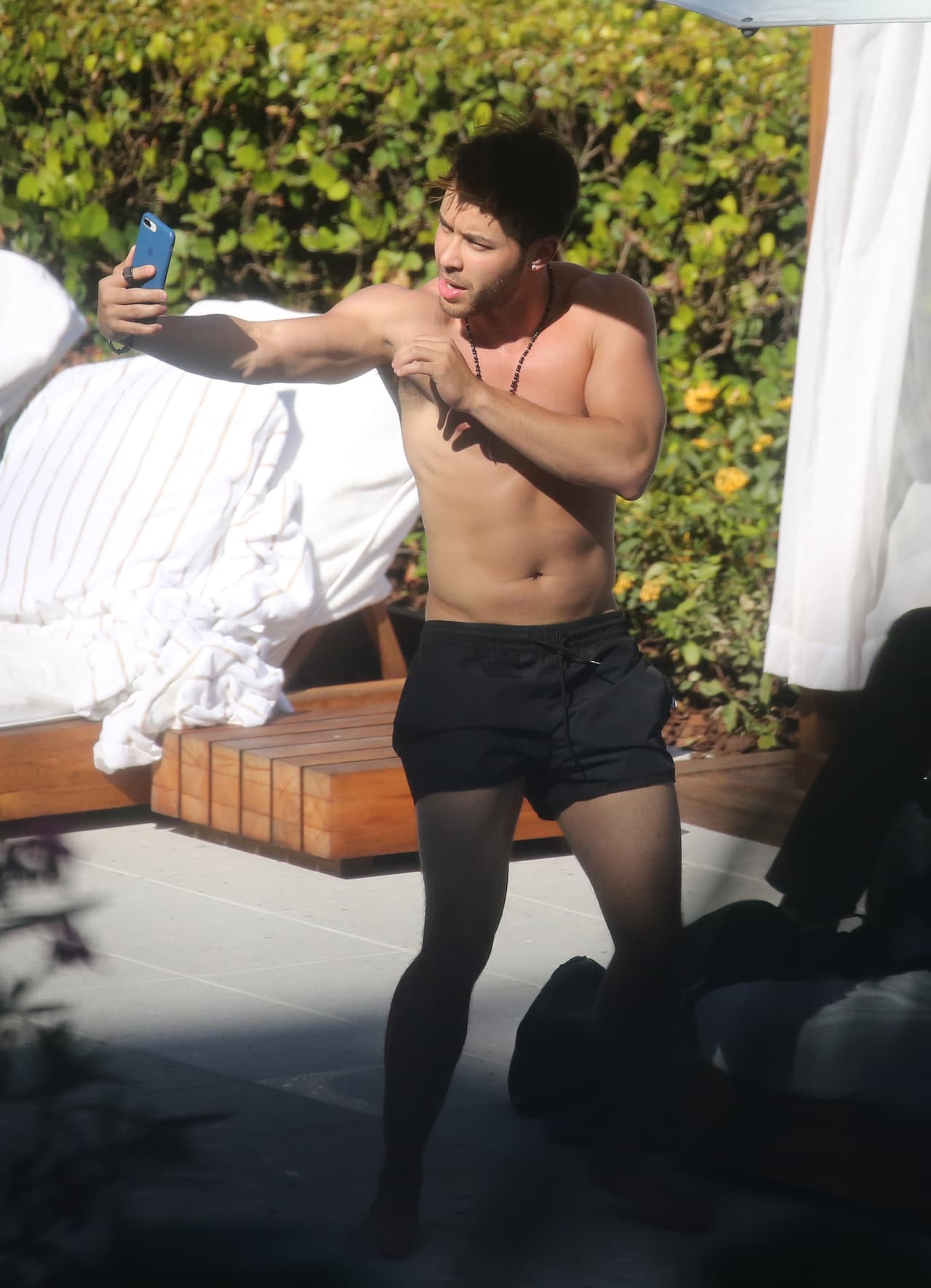 Además, Prince Royce sacó un ratito para tomarse fotos divertidas y compartirlas con su enorme fanaticada.