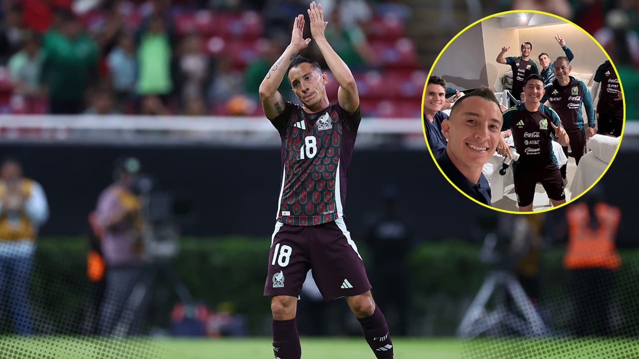 Andrés Guardado presente en la concentración del Tri previo a Nations League