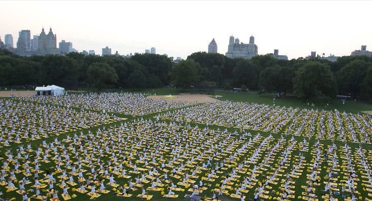 Lolë es una marca canadiense que lleva cinco años preparando esta actividad de paz y serenidad.
