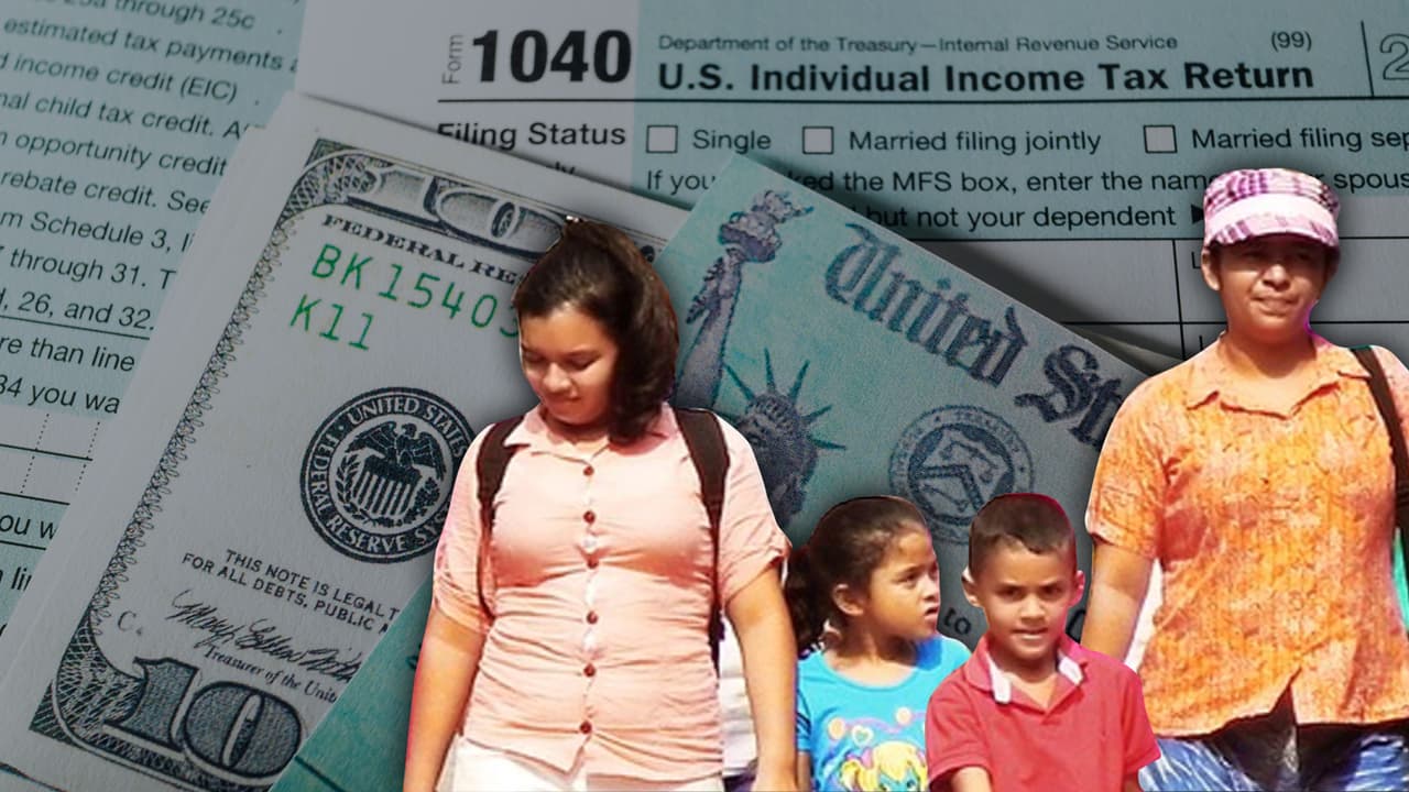 Mayela Tosta, preparadora de impuestos certificada del IRS, explica que los contribuyentes con un 
<a href="https://www.univision.com/local/north-carolina-wuvc/siga-estos-consejos-si-declara-sus-impuestos-con-un-numero-itin-video">Número de Identificación Personal del Contribuyente</a> (ITIN) califican para recibir este pago. "El padre con ITIN va a reclamar el crédito del niño. El niño tiene que ser ciudadano estadounidense. El hijo debe tener un número de Seguro Social para ser elegible para el crédito tributario", dijo.