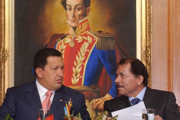Daniel Ortega. El presidente de Nicaragua apoyó a Chávez en su campaña de reelección