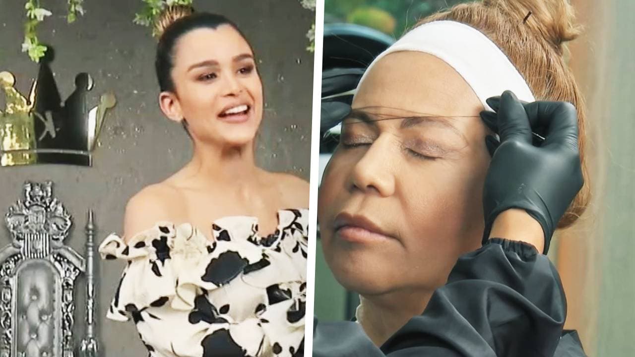 Clarissa Molina investigó sobre la técnica para sombrear las cejas que está en tendencia