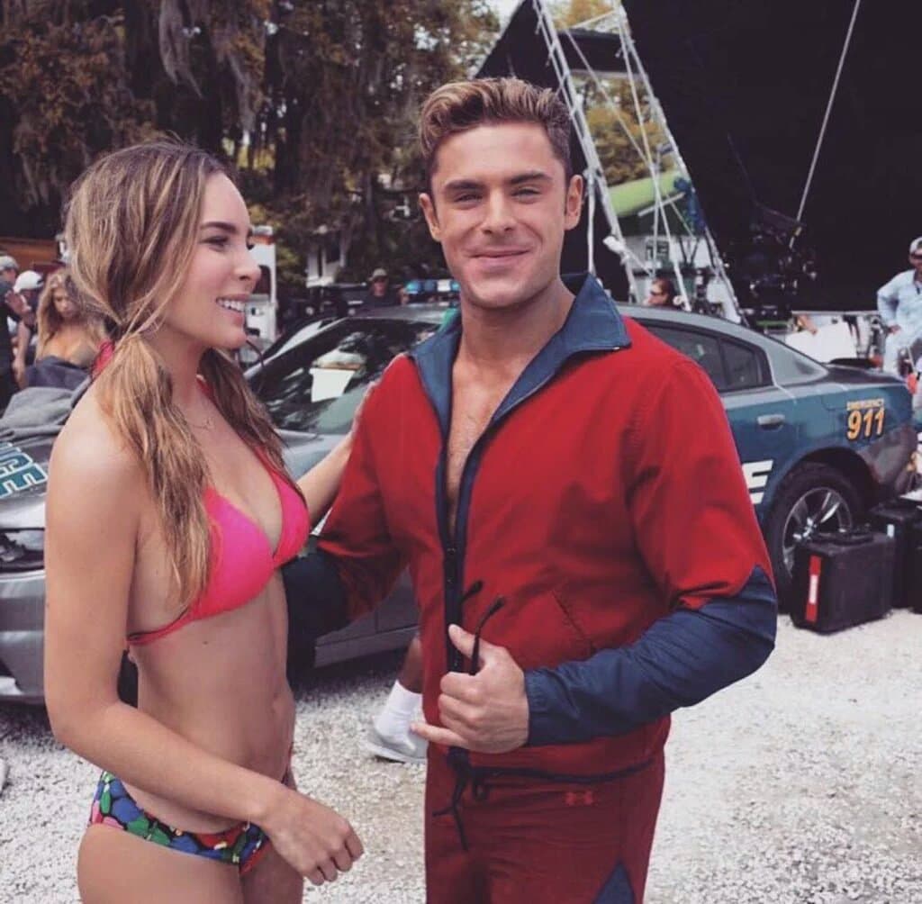 En el 2016 
<b><a href="http://www.univision.com/personas-belinda-peregrin-schull-e">Belinda</a></b> rodó la cinta 'Baywatch' en compañía de 
<b>Zac Efron</b> y 
<b>Dwayne Johnson</b>, siendo éste su más grande acercamiento a las películas de Hollywood.