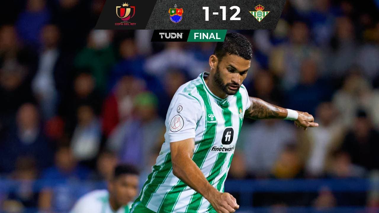 Betis registra la segunda mayor goleada en Copa del Rey