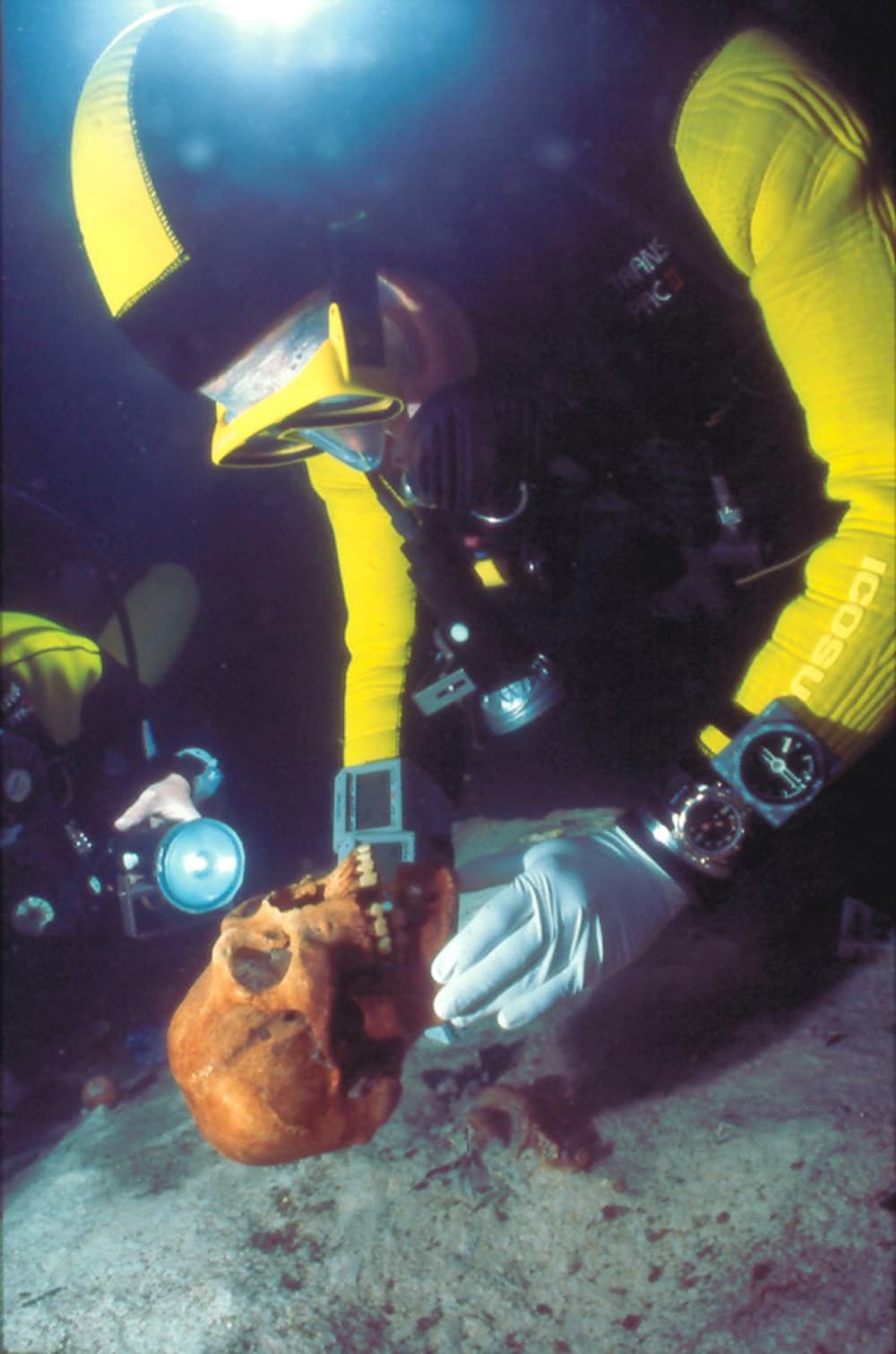 Hoyo Negro, una enorme cámara subterránea en la península de Yucatán que ahora está totalmente sumergida pero que hace miles de años era un lugar seco, y que está llena de restos de animales, fue descubierta en 2007.