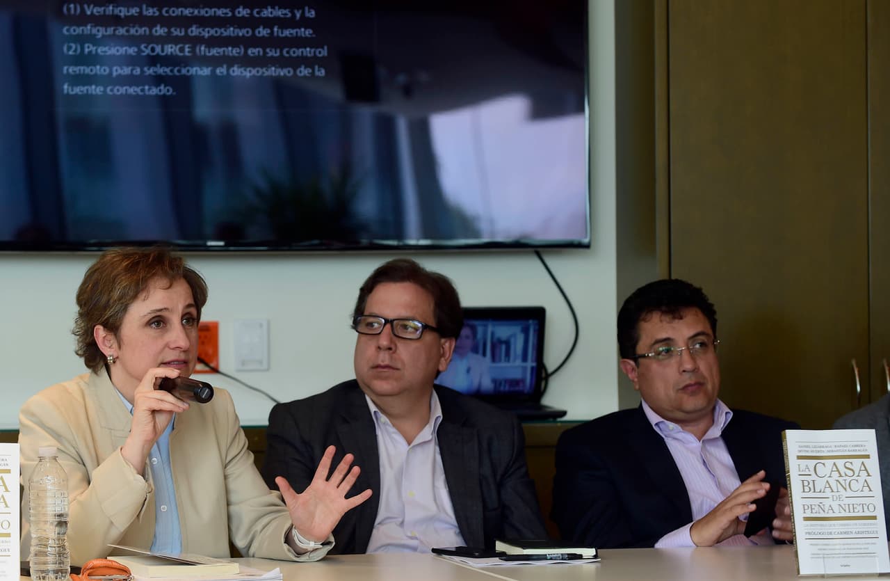 La empresa MVS niega que quiera censurar el libro de la 'casa blanca' de Peña Nieto