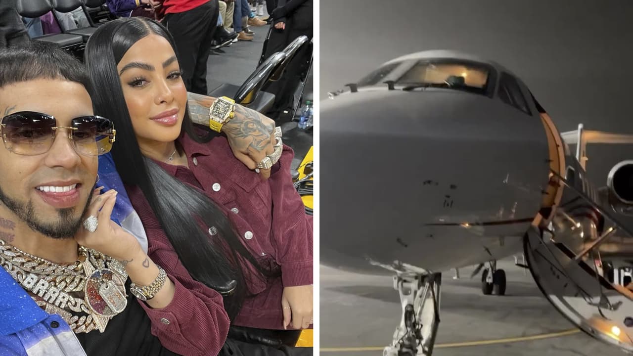 "La muerte andaba rondando": Anuel y Yailin tuvieron un fuerte susto en su vuelo a México