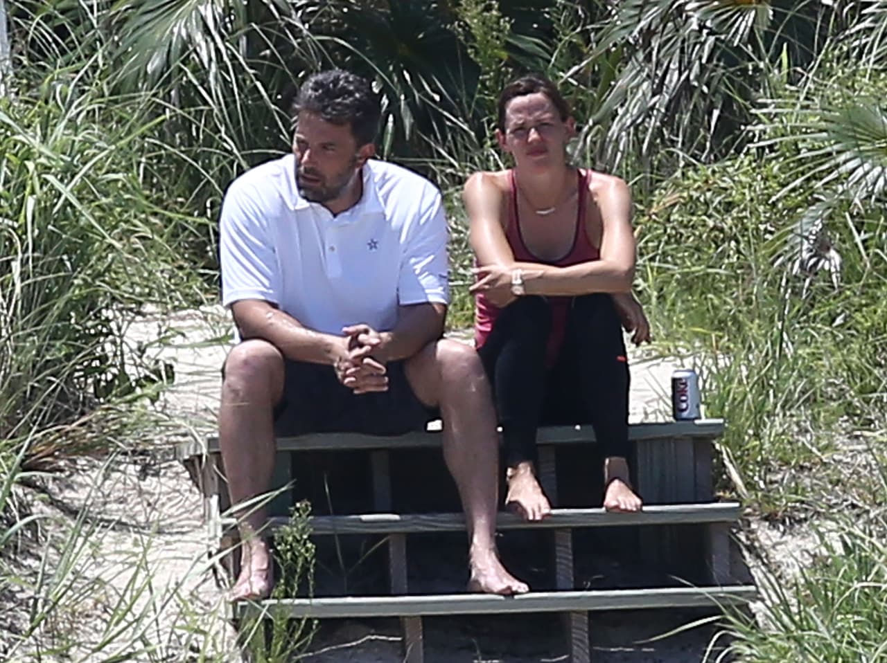 El pasado tres de julio fueron captados así por los paparazzi.