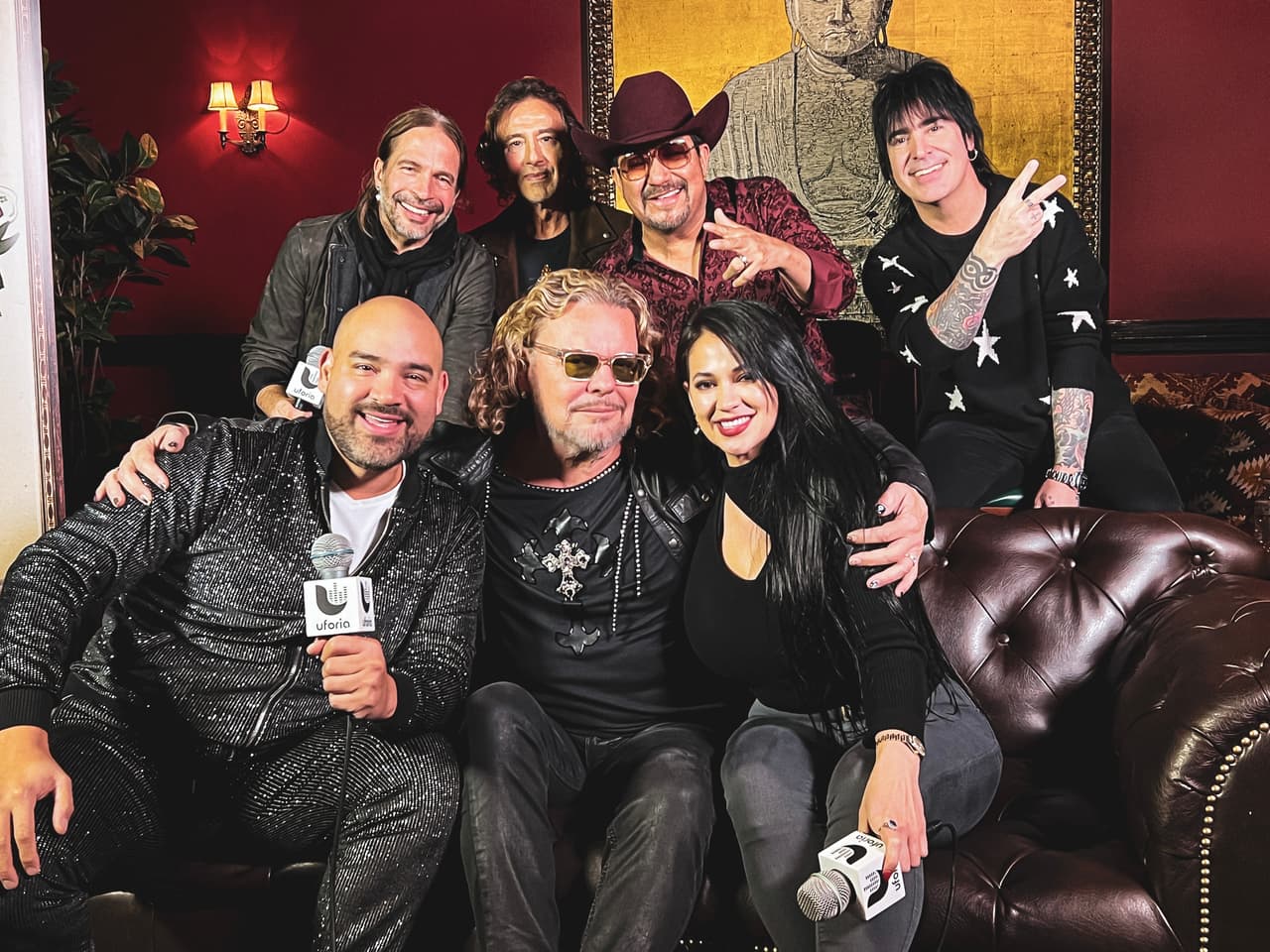 Y para cerrar con broche de oro su martes, los locutores también tuvieron la dicha de entrevistar a 
<b><a href="https://www.univision.com/temas/mana">Maná</a></b>, quienes les contaron sobre su gira 
<b>'México Lindo y Querido 2023'</b> por todo EEUU.