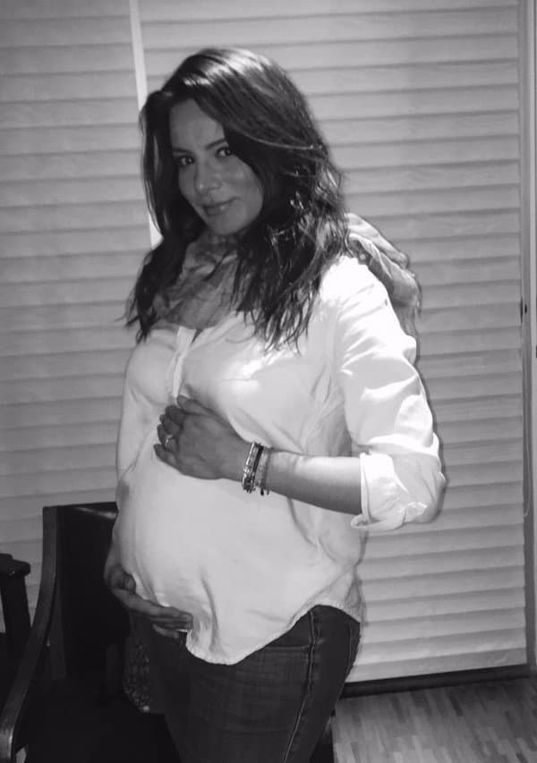 A pesar de que nunca pensó en convertirse en mamá, cuando supo que esperaba un bebé fue la más feliz del mundo.