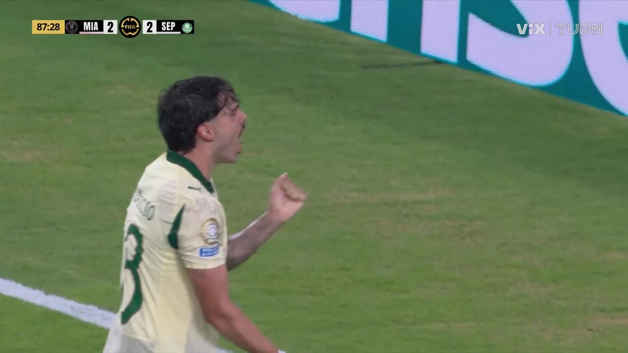 ¡Palmeiras empata 2-2 y la reacción de Messi lo dice todo!
