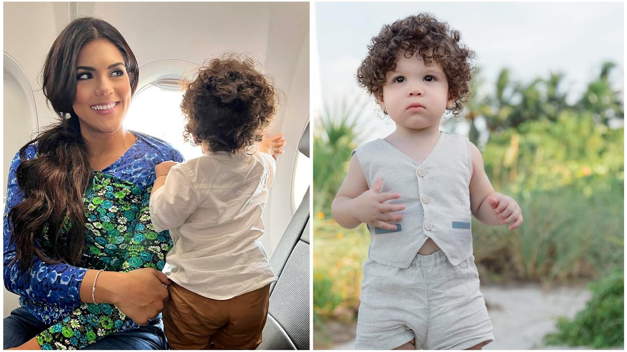 Francisca quiere que su hijo hable tres idiomas: le dice "palabritas" en italiano para que sea políglota