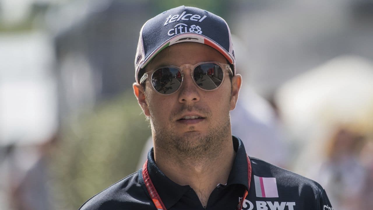 Sergio Pérez participa esta semana en el Gran Premio de Hungría.