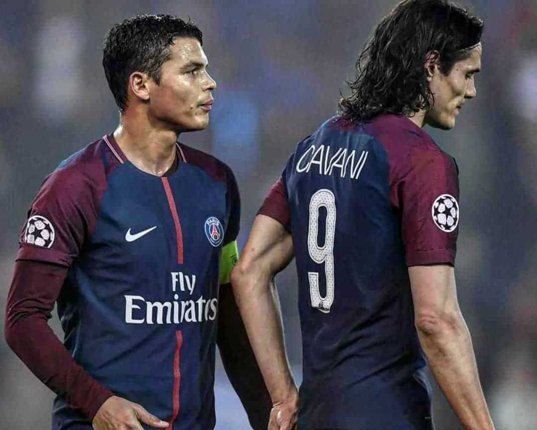 Thiago Silva se mantendrá un par de meses más con el PSG, mientras que Cavani se arreglará próximamente con otro club de Europa.