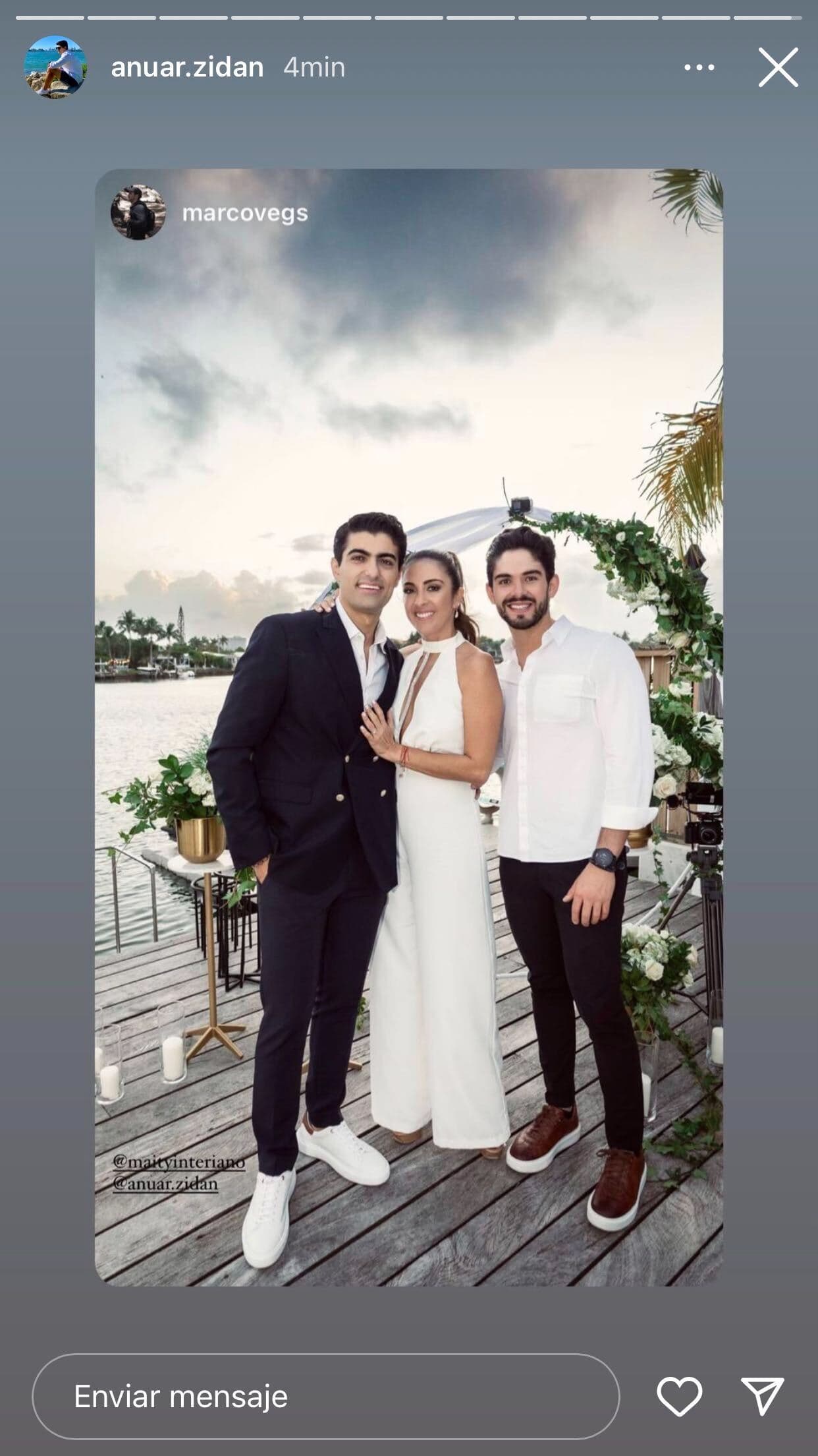 Anuar Zidan es un empresario dedicado a la industria vitivinícola, según la información que comparte desde su cuenta de Instagram.
<br>