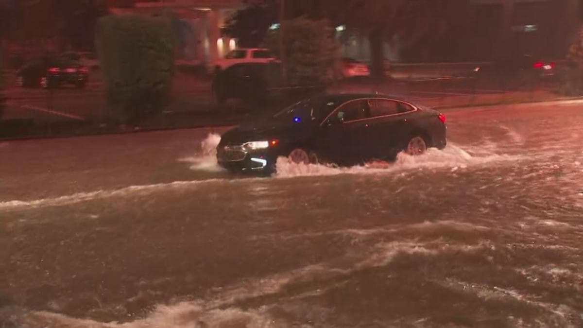 Las inundaciones también se registraron en otras zonas del área de Atlanta.