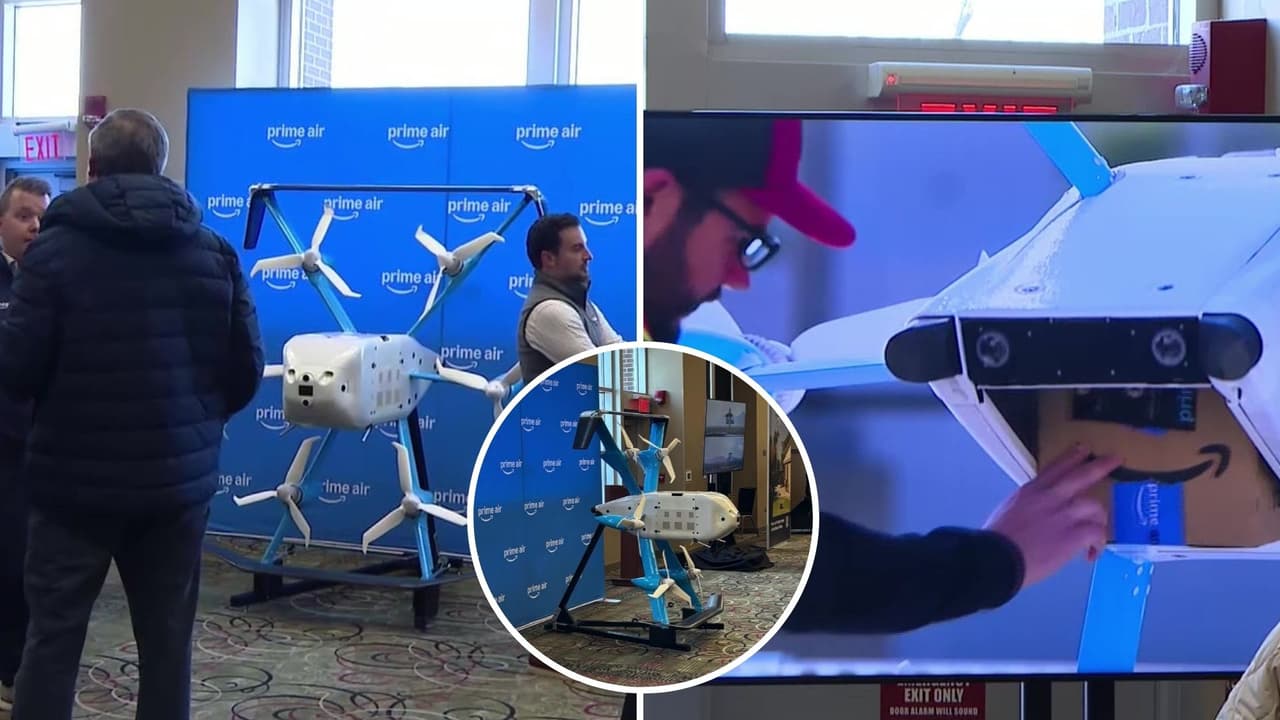 Residentes analizan propuesta de Amazon para entregas con drones en el sur de la ciudad de Chicago