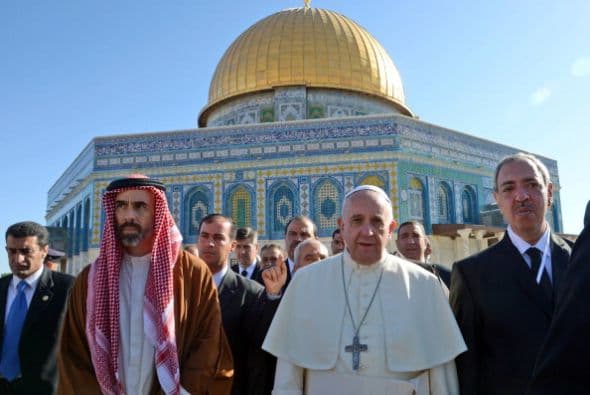 Este lunes, el papa Francisco pidió que Jerusalén sea la verdadera ciudad de la paz.