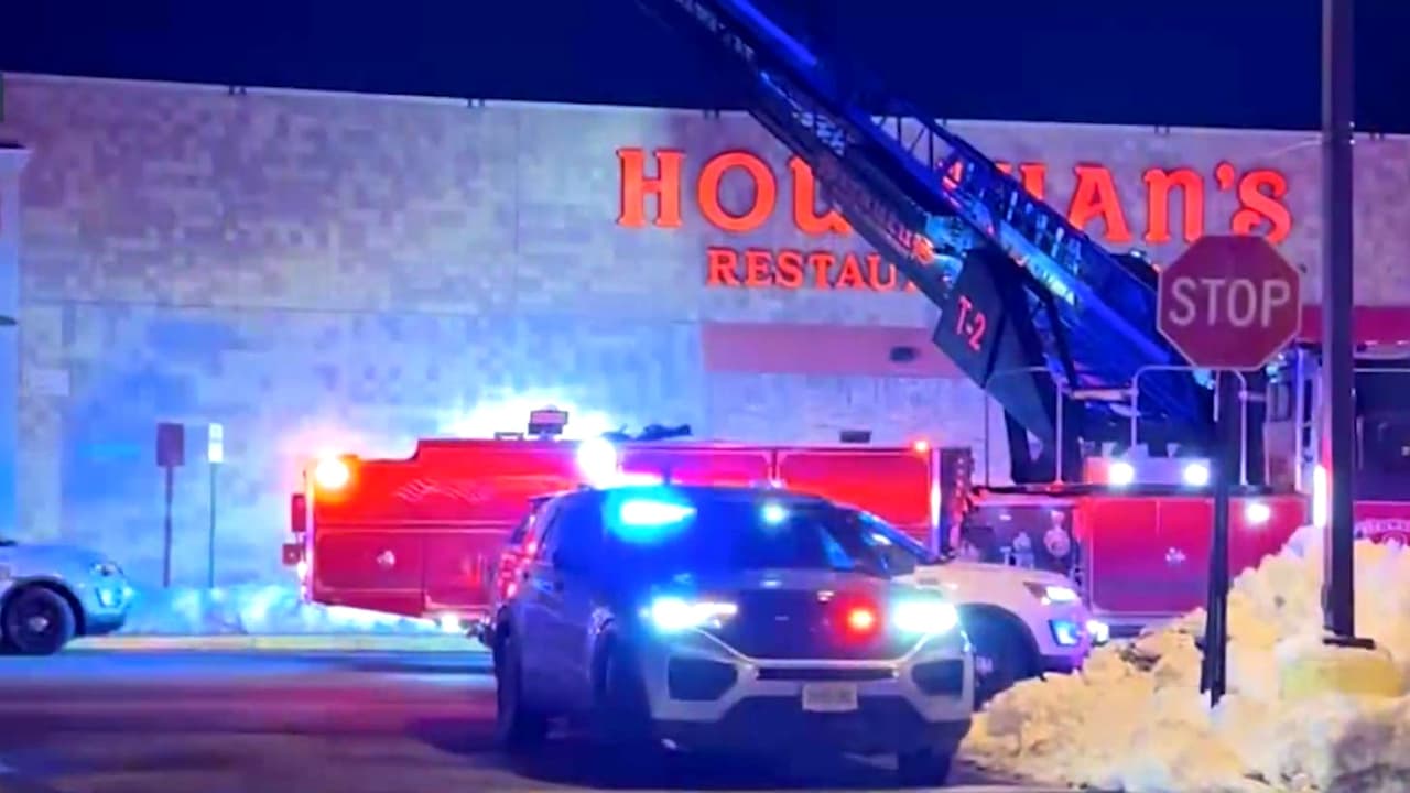 Nieve provoca el colapso parcial del techo de un restaurante en Nueva Jersey