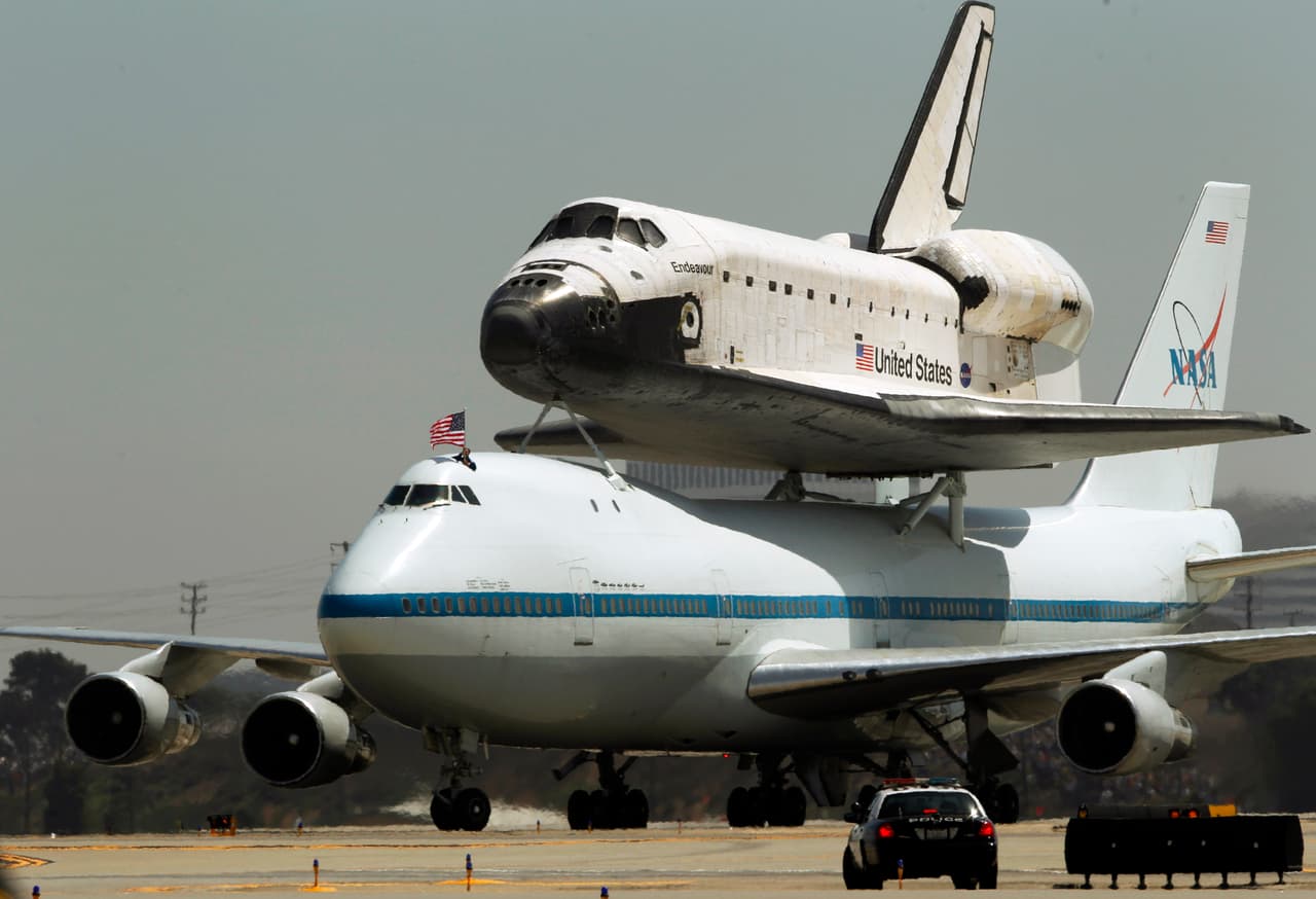 Incluso la NASA lo usó para transportar trasbordadores espaciales.