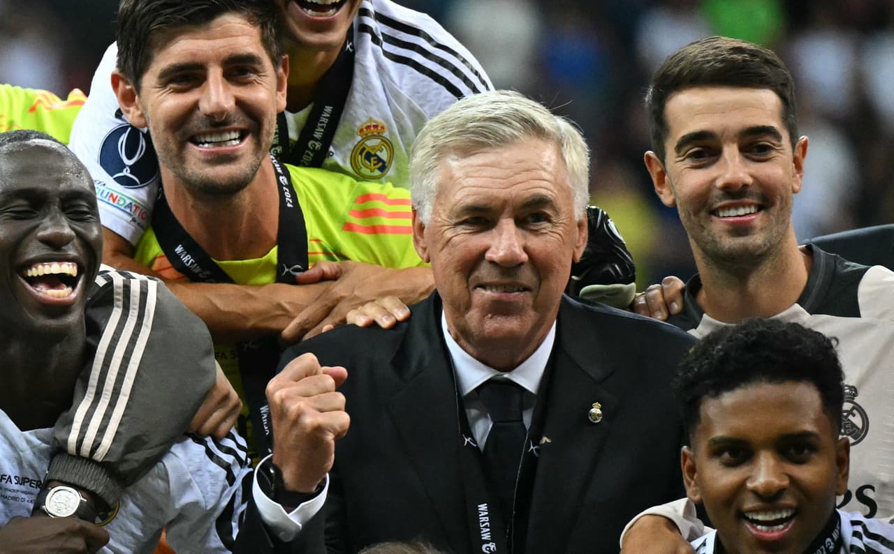 Carlo Ancelotti empata a Miguel Muñoz como el técnico con más títulos en Real Madrid