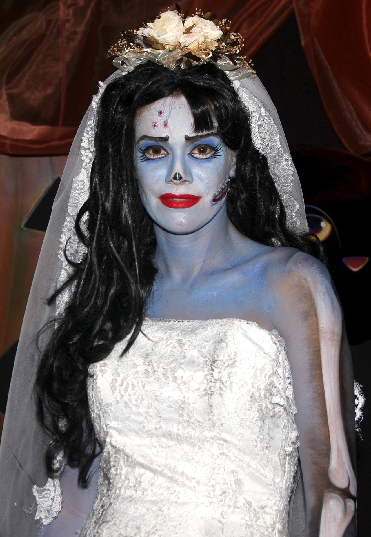 “Una Familia Con Suerte” también nos dejó con una novia que daba miedo durante la fiesta de muertos que organizó “Pancho López”.