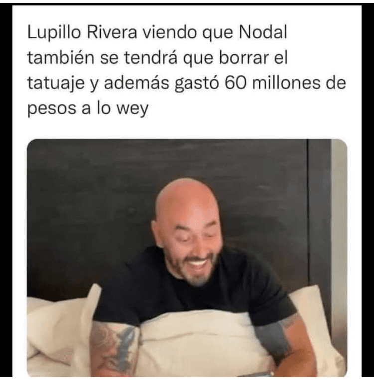 Lupillo enterándose del rompimiento de Christian y Belinda.