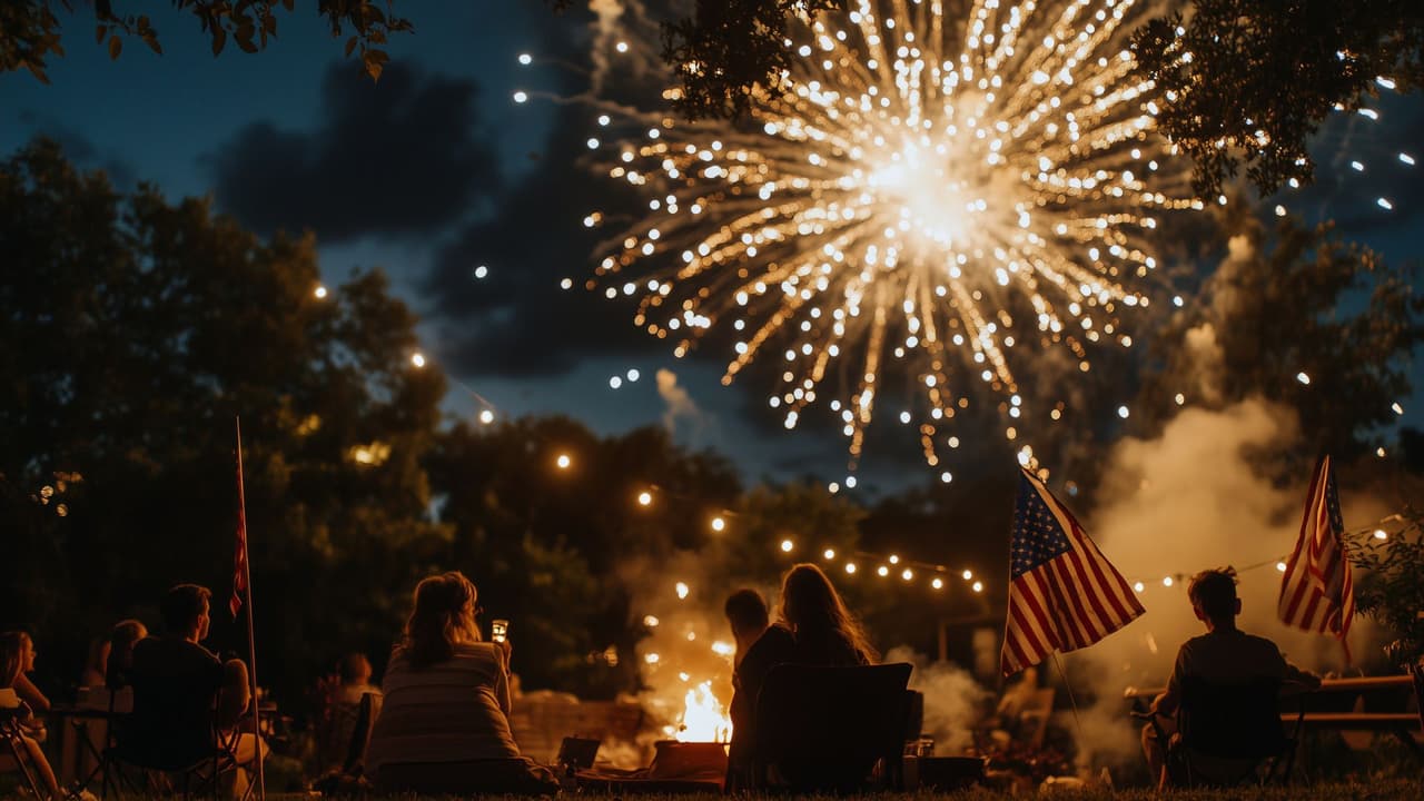 <h3 class="cms-H3-H3">¿Y si estás en otra ciudad? Aquí van más opciones para ver fuegos (y no quedarte sin plan) </h3>
<br>
<a href="https://www.addisonkaboomtown.com/" target="_blank">🌟 Addison Kaboom Town! (jueves 3)</a>
<br>Famoso por su show aéreo y su espectáculo sincronizado. Se celebra en Addison Circle Park y requiere registro previo online. Vale la pena. 
<br>🎉 
<a href="https://www.arlingtontx.gov/News-Articles/2025/June/Light-Up-Arlington-Enjoy-Free-Fireworks-Music-Fun-on-July-3-2025" target="_blank">Light Up Arlington (jueves 3)</a>
<br>Conciertos, food trucks y show pirotécnico a las 9:50 p.m. Evento gratuito en el centro de Arlington. Lleva tiempo y paciencia: se llena. 
<br>
<a href="https://www.farmersbranchtx.gov/939/Independence-Day-Celebration" target="_blank">🌿 Farmers Branch (jueves 3)</a>
<br>Plan relajado con zona infantil, comida y fuegos artificiales para cerrar. Perfecto si estás por el norte de Dallas.