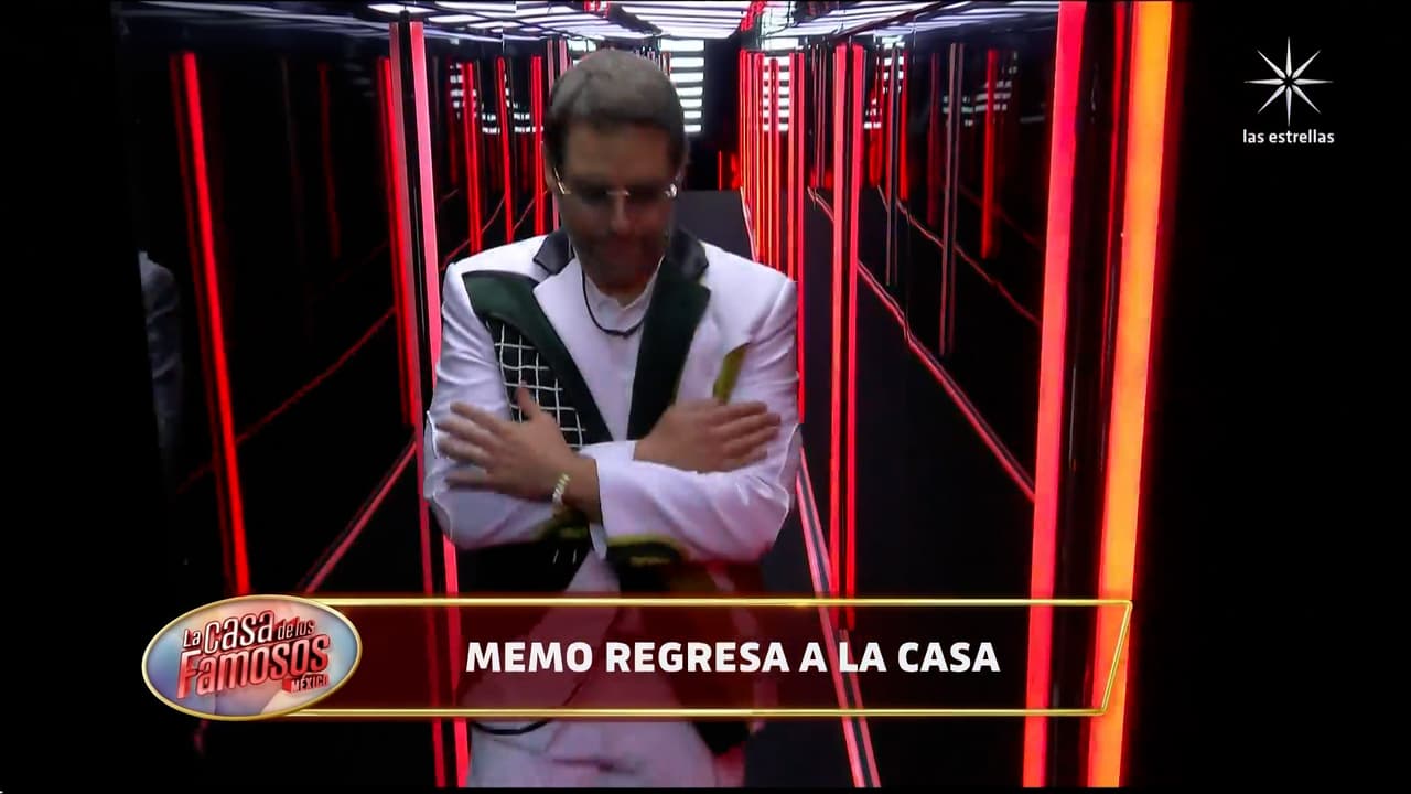 Memo Schutz vuelve a salvarse y regresa a La Casa de los Famosos México