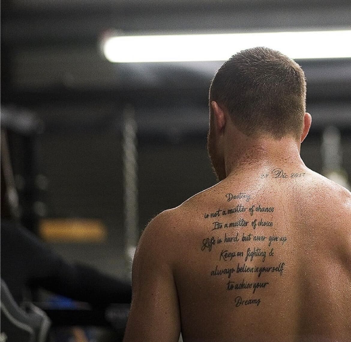 'Canelo' Álvarez tiene cerca de 14 tatuajes en su cuerpo.