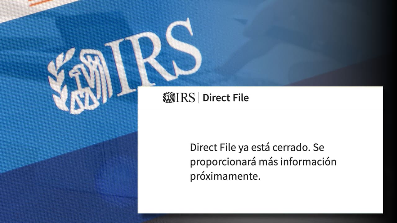 <h3 class="cms-H3-H3">IRS elimina Direct File: no estará disponible en 2026 </h3>El Servicio de Impuestos Internos (IRS) confirmó que 
<b><a href="https://www.univision.com/noticias/dinero/irs-direct-file-que-es-este-programa-para-enviar-taxes-irs-direct-file-pilot-program" target="_blank">Direct File, su sistema gratuito para declarar impuestos en línea</a>, no estará disponible durante la temporada de declaraciones de 2026</b> en Estados Unidos. La agencia 
<a>informó la decisión a través de un aviso oficial.</a>