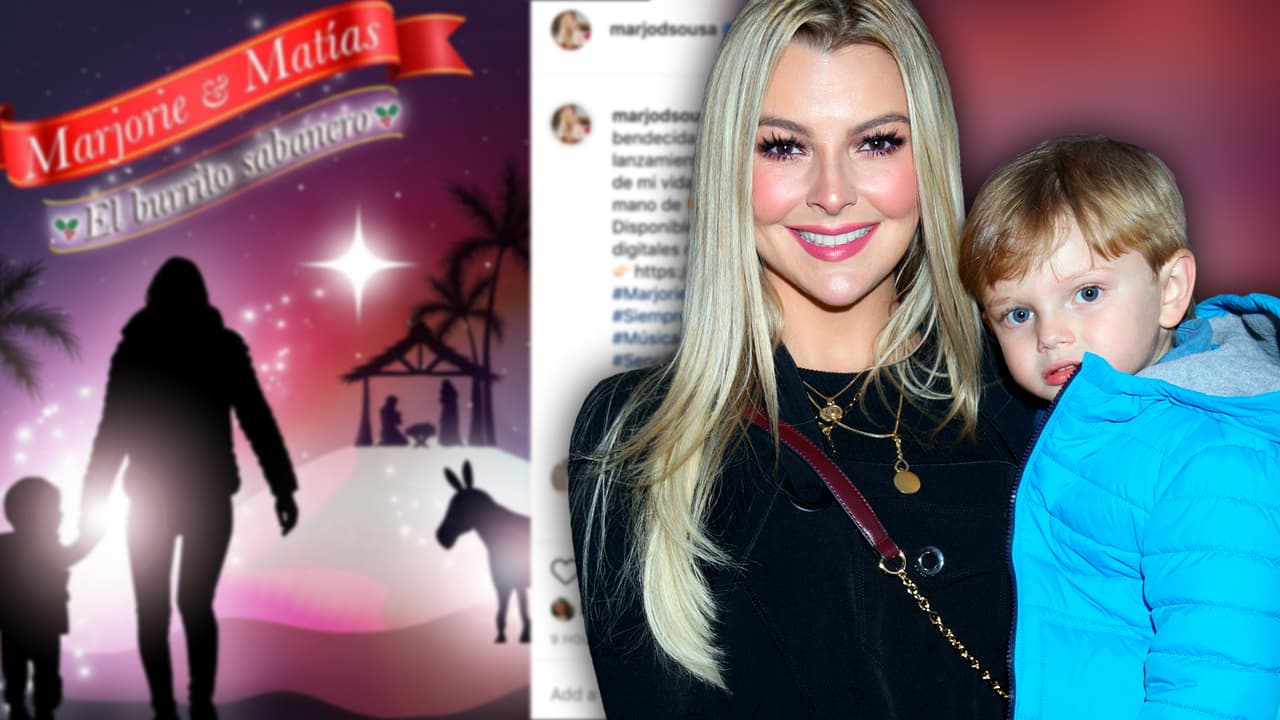 Con su versión de 'El burrito sabanero', Matías debuta como cantante a dúo con Marjorie de Sousa