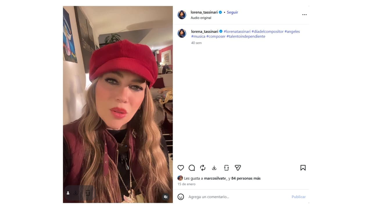 Lorena Tassinari interpretó a 'Lucrecia Pons' en la telenovela 'Muchachitas'.
