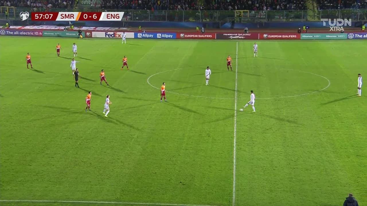 ¡Llegó el séptimo gol de Inglaterra!