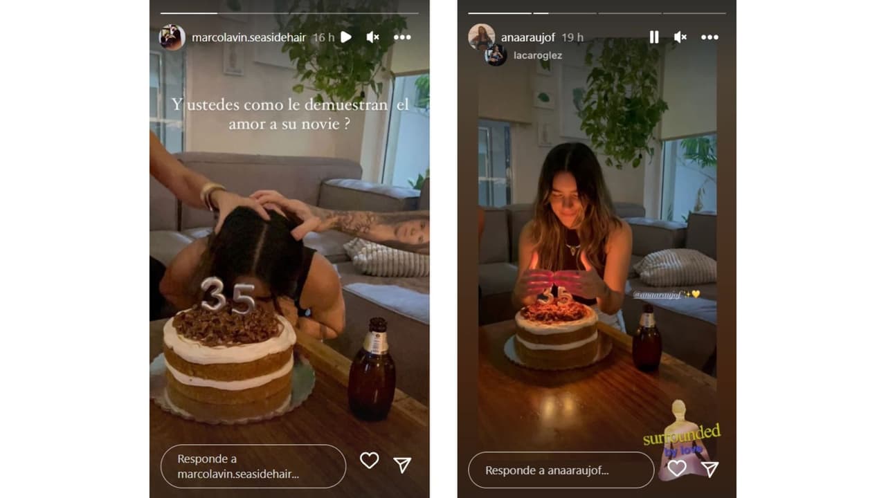 ¿Marco Lavin confirmó que Ana Araujo es su novia?