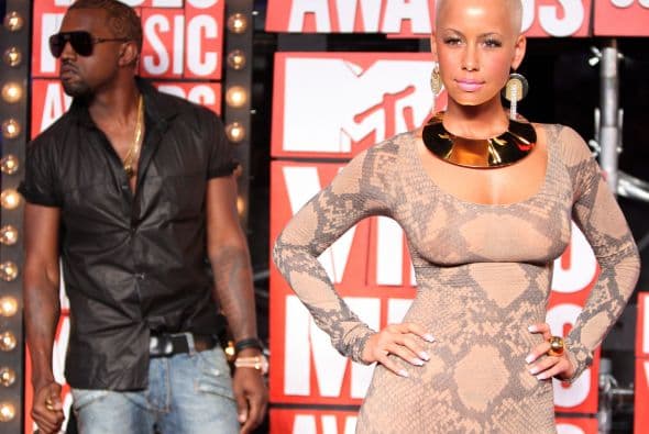 Amber y Kanye sostuvieron una relación de dos años en 2008 y ella parece que quedó muy herida.