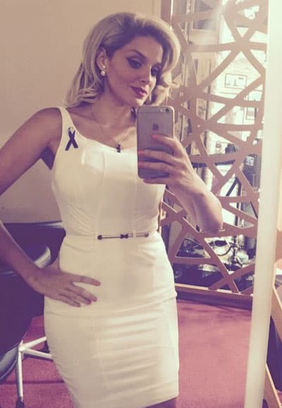 Lista para una gala.