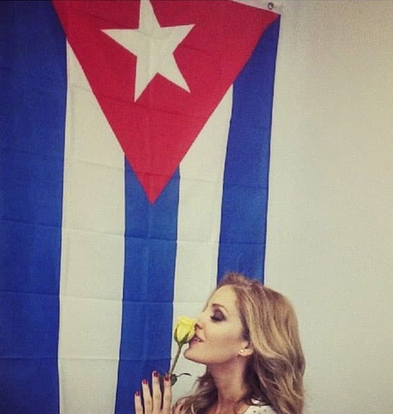 Con la bandera en el alma.