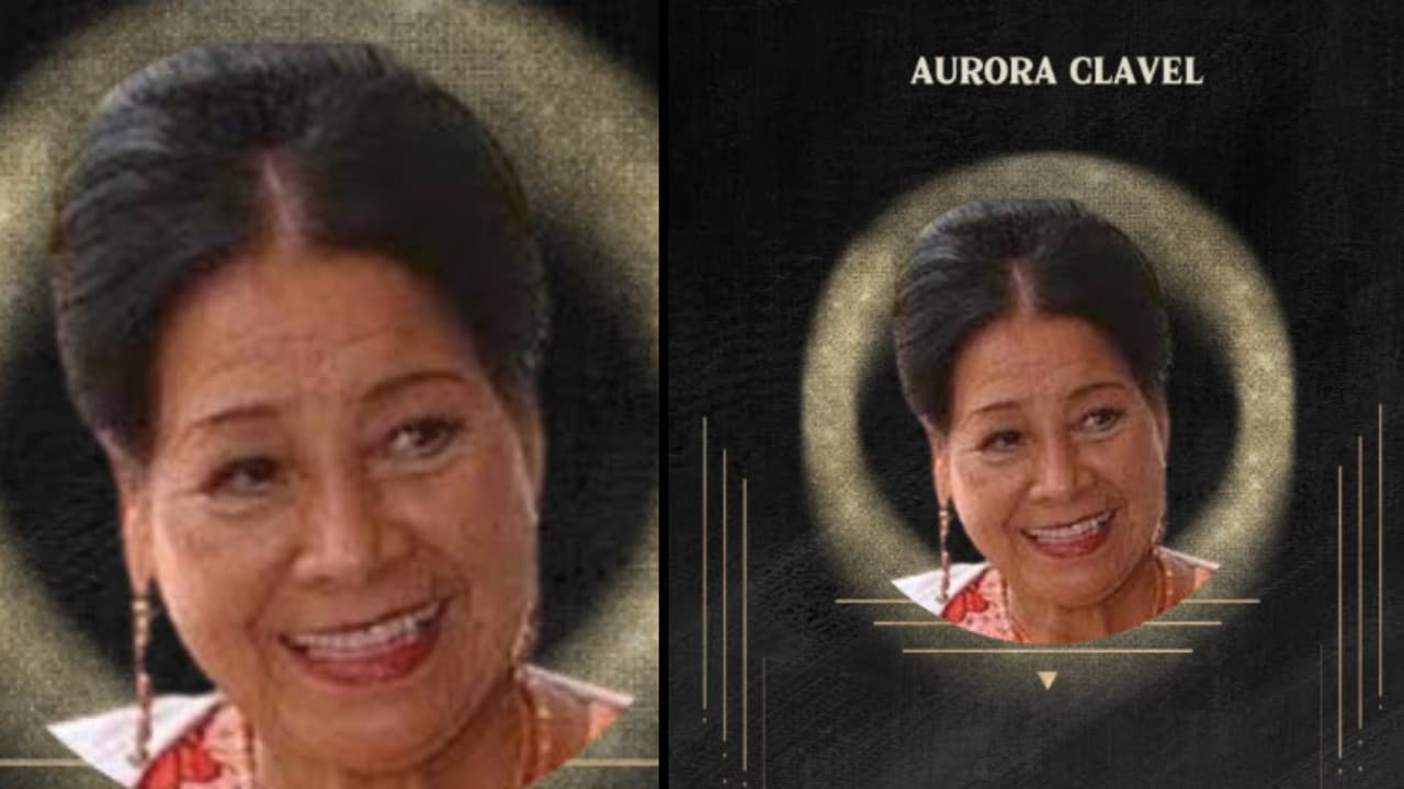 La actriz Aurora Clavel murió a los 88 años.