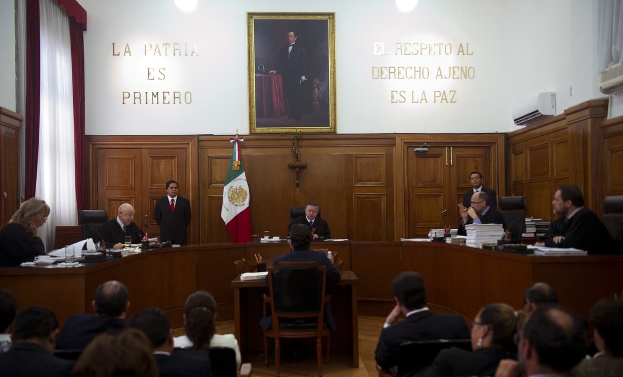 México analiza crear la figura de 'jueces sin rostro' tras el crimen de un magistrado