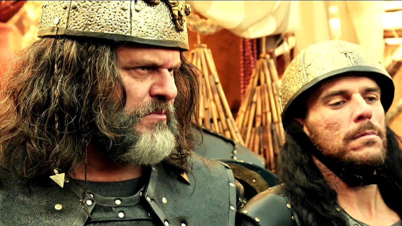 <b><a href="http://www.univision.com/series/la-tierra-prometida/leonardo-branco-es-el-comandante-tibar-en-la-tierra-prometida">Tibar</a></b> pidió paciencia al pueblo de Jericó para poder vencer al ejército hebreo.