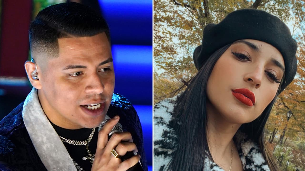 Ex de Eduin Caz reaparece en concierto de Grupo Firme a días de dar a luz y "pide un deseo"