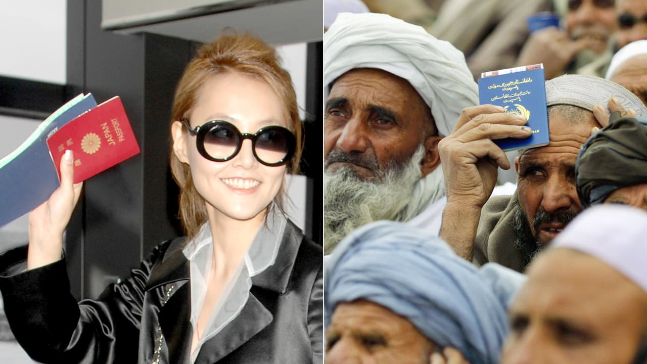 Estos son los pasaportes que más puertas abren en el mundo (fotos)