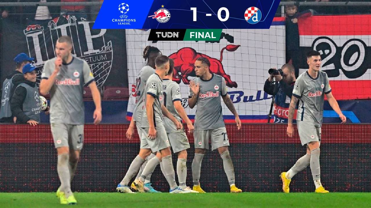 RB Salzburgo vence al Dinamo Zagreb pese a polémico final