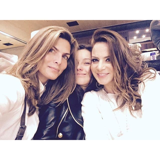 Fue ahí donde la vimos muy recuperada y feliz. Seguramente por su faceta como mamá.