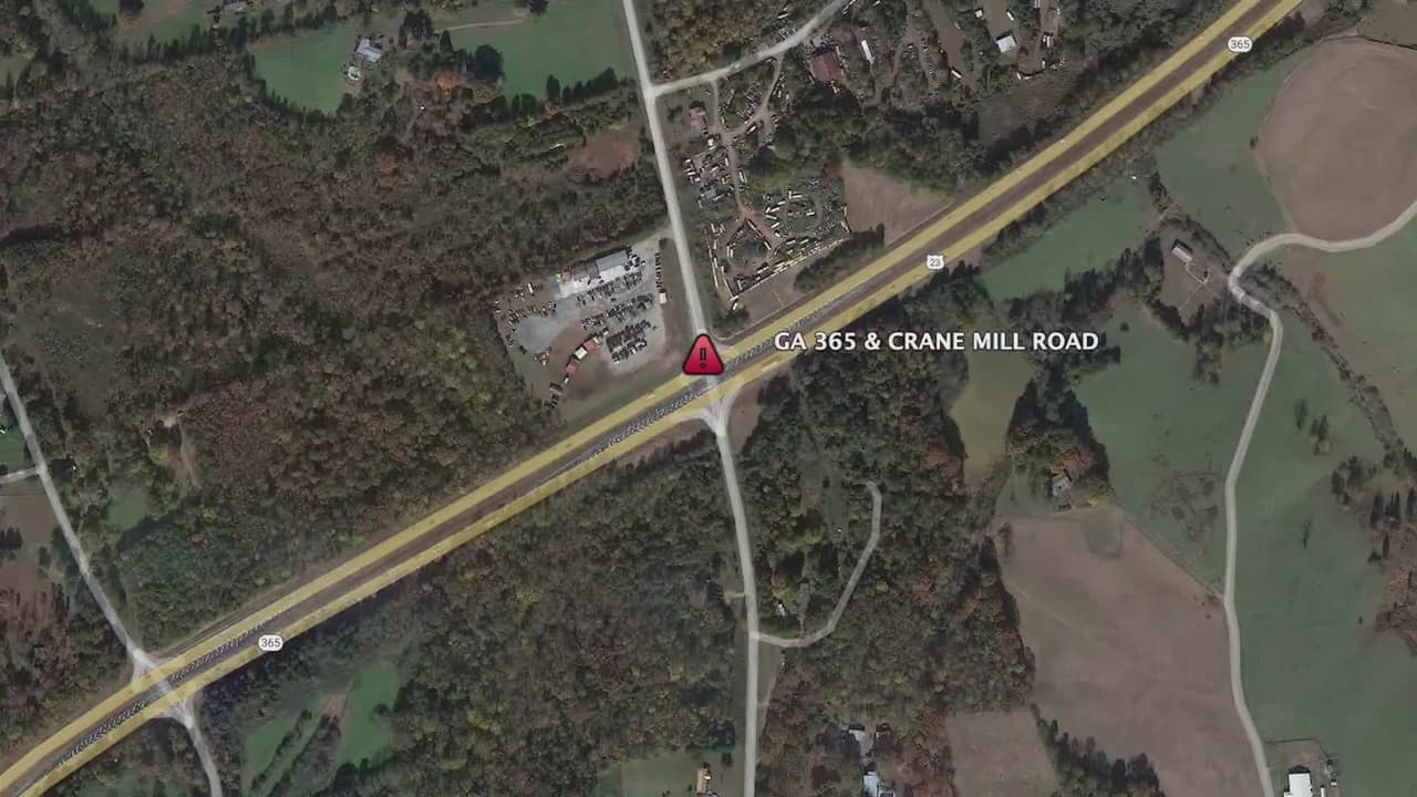 Cinco personas resultan heridas en un accidente en el condado Habersham