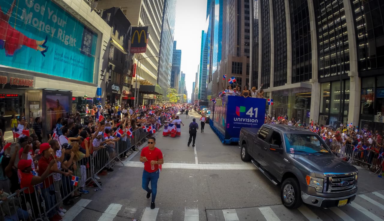 Los neoyorquinos llenaron las calles durante el Desfile Dominicano del 2019