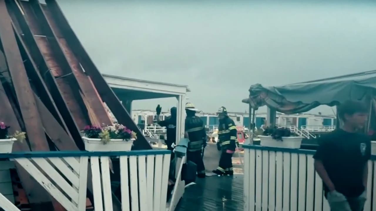 Tormenta de verano colapsa el noreste de EEUU con rescates y miles de vuelos afectados