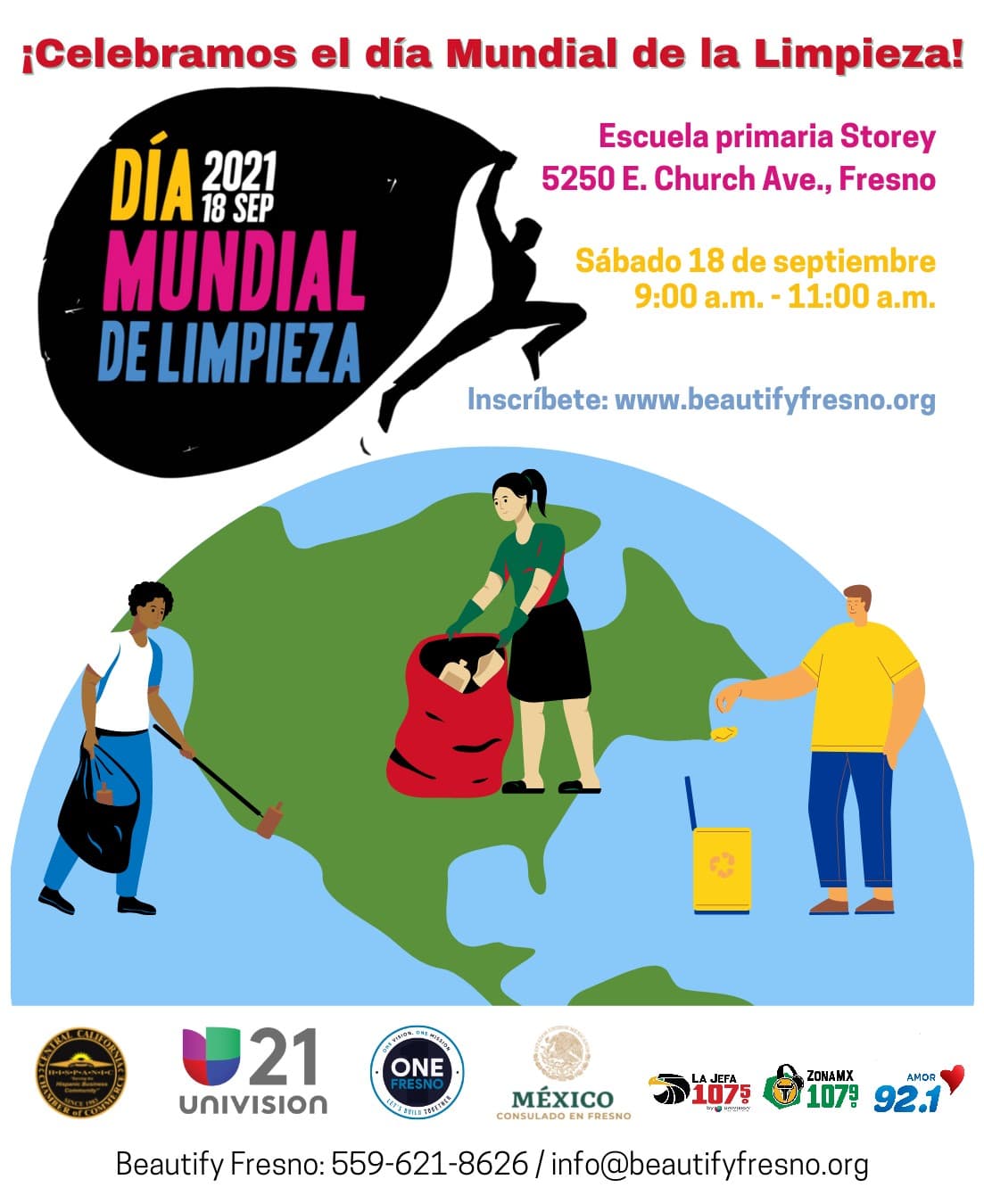 Celebremos el día Mundial de la Limpieza